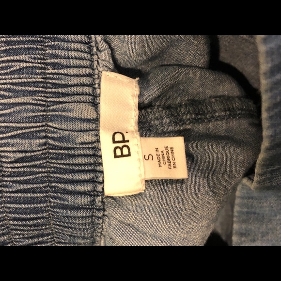 BP chambray cropped flare pants - Picture 6 of 7